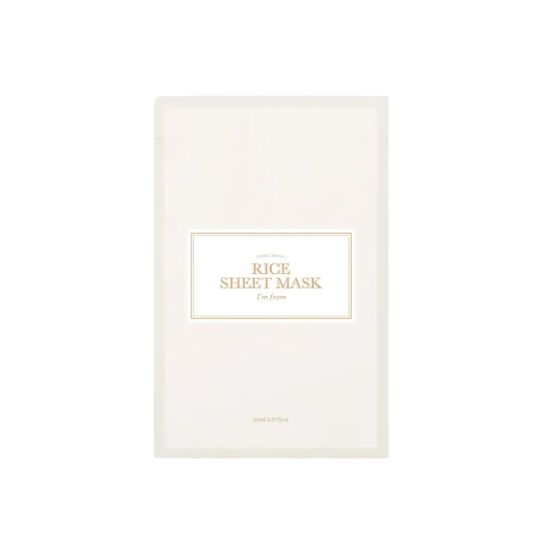 I'M FROM Rice Sheet Mask – Single Sheet I'm From