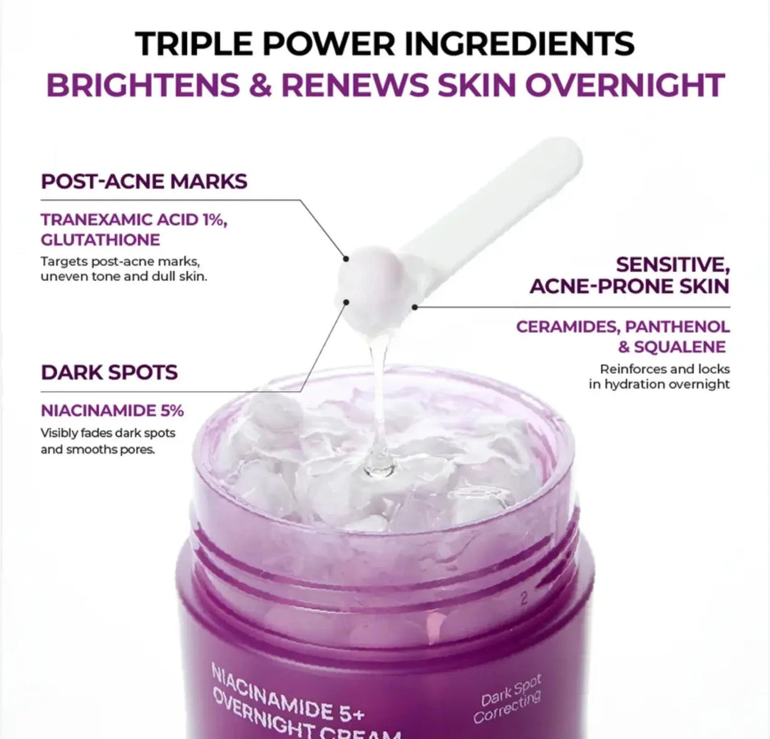 JUMISO Niacinamide 5+ Overnight Cream JUMISO