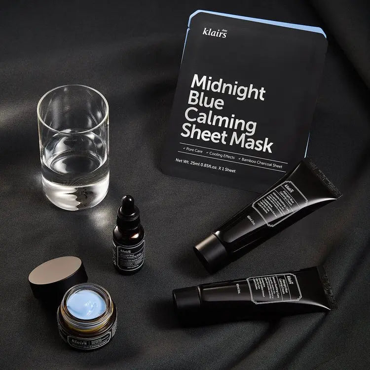 KLAIRS Midnight Blue Calming Sheet Mask – 25ml KLAIRS
