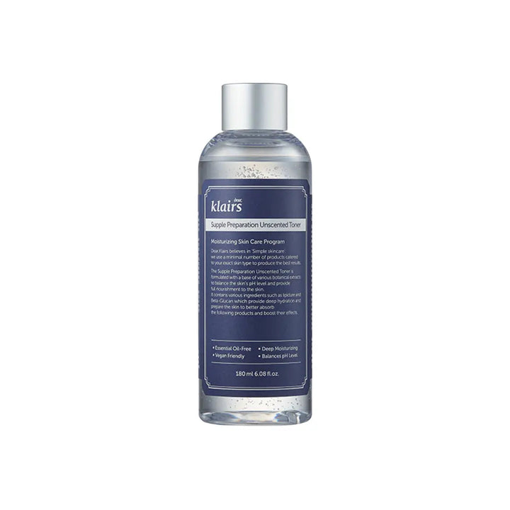 KLAIRS Supple Preparation Unscented Facial Toner (180ml) KLAIRS