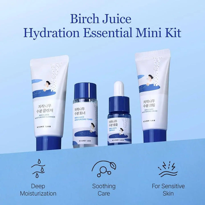 ROUND LAB Birch Juice Trial Kit (4 items) Round Lab