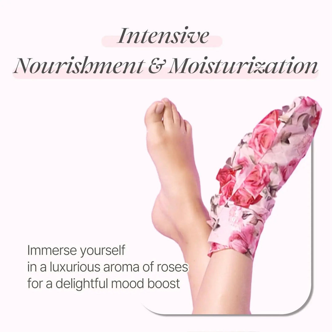 KOELF Rose Petal Satin Foot Mask - Seouléa