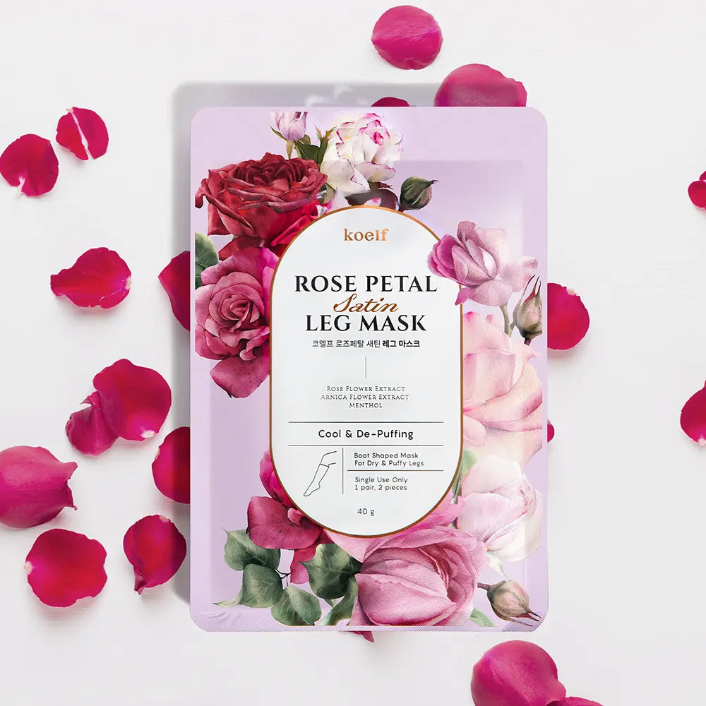 KOELF Rose Petal Satin Foot Mask - Seouléa