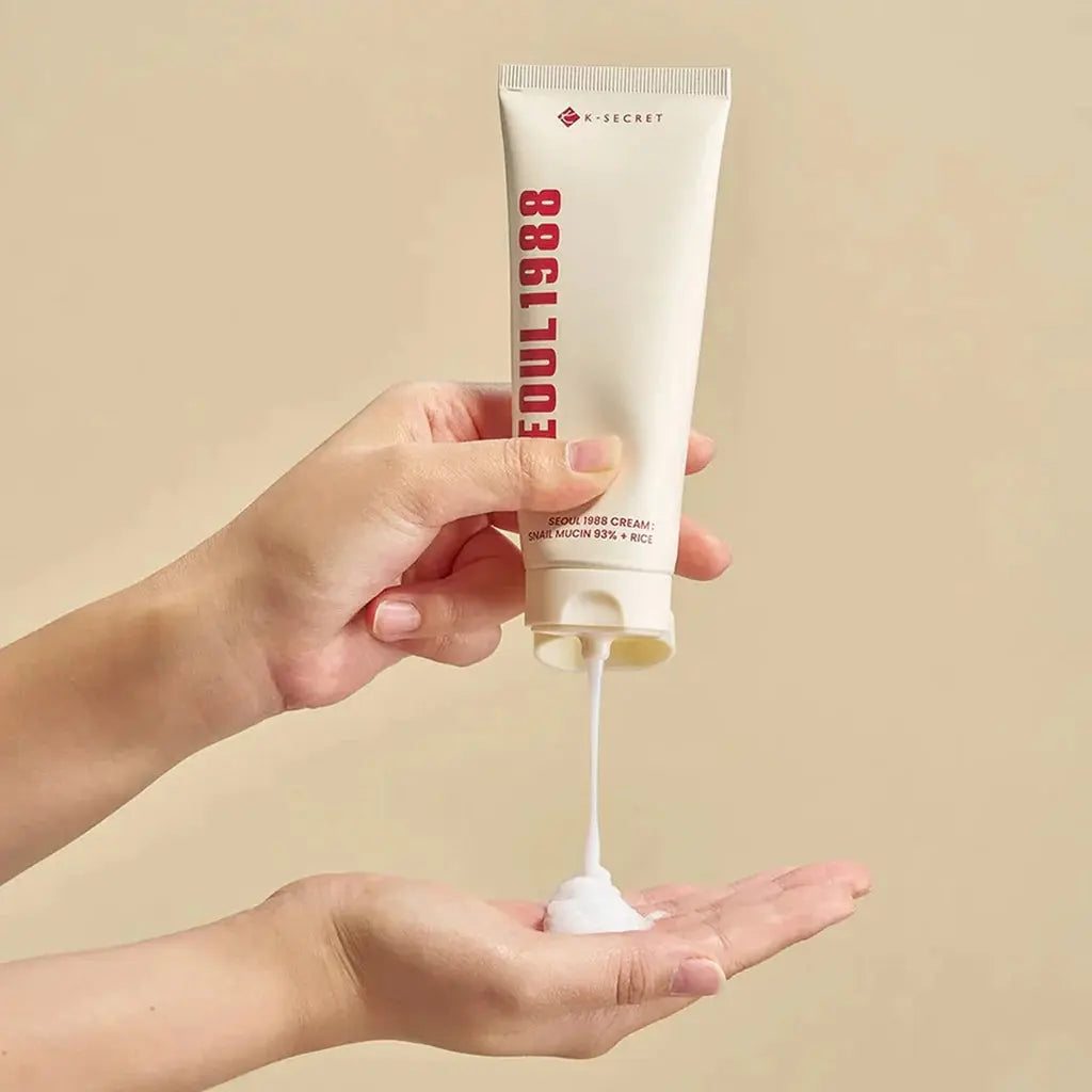 KSECRET SEOUL 1988 Cream Snail Mucin 93% + Rice KSECRET