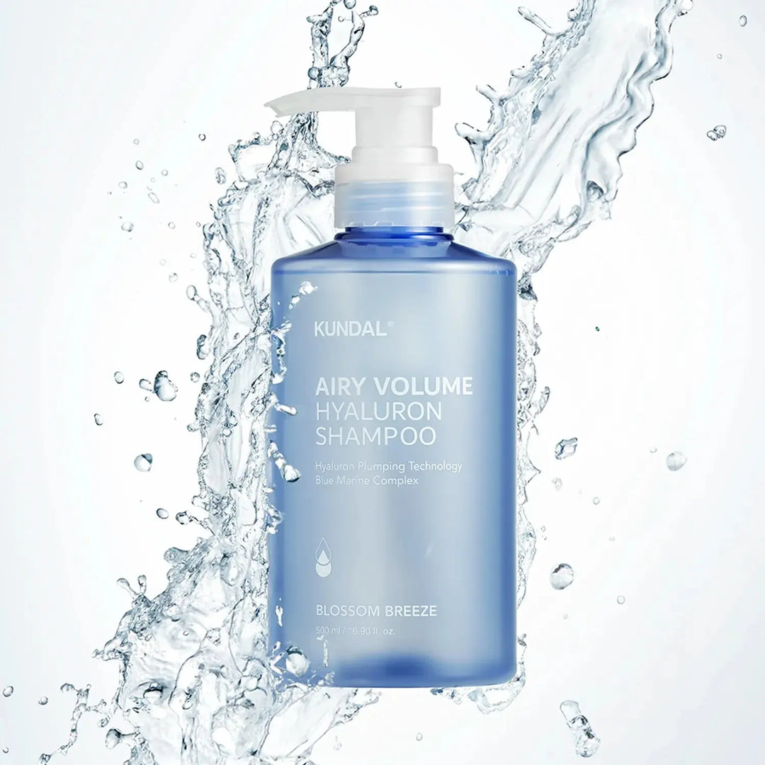 KUNDAL Airy Volume Hyaluron Shampoo BLOSSOM BREEZE (500ml) KUNDAL