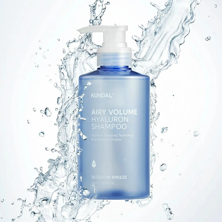 KUNDAL Airy Volume Hyaluron Shampoo BLOSSOM BREEZE (500ml) KUNDAL