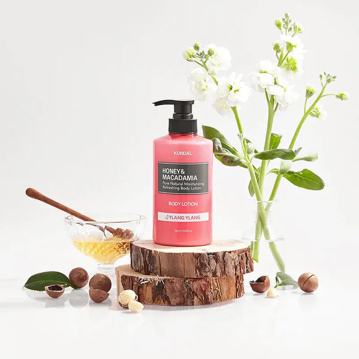 KUNDAL Honey & Macadamia Pure Natural Moisturizing Refreshing Body Lotion KUNDAL