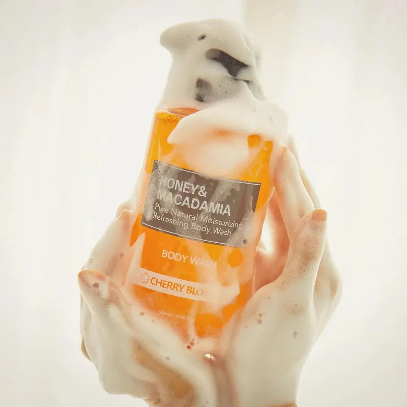 KUNDAL Honey & Macadamia Pure Natural Moisturizing Refreshing Body Wash KUNDAL