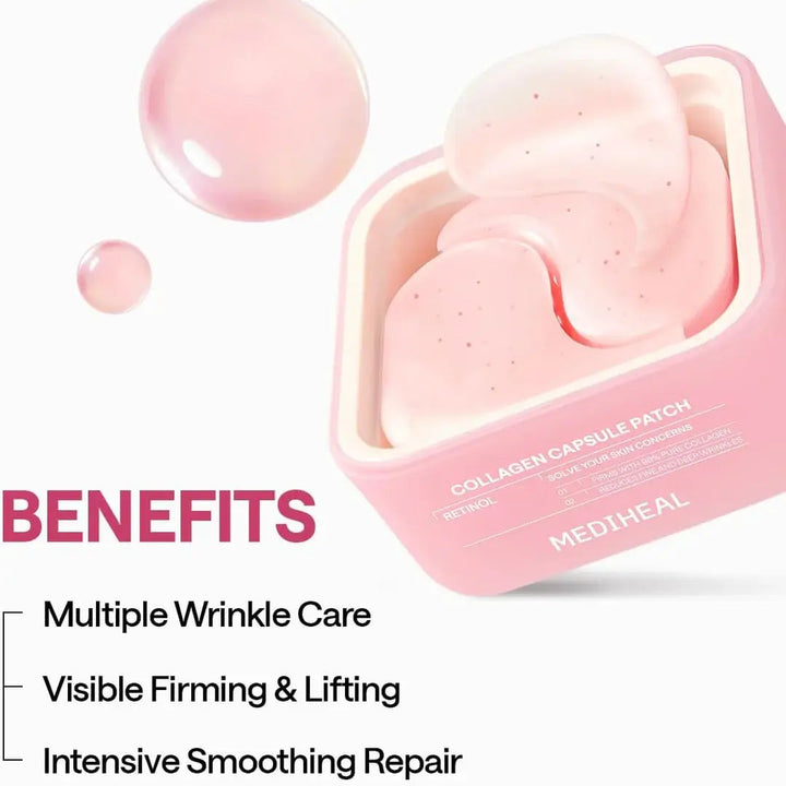 MEDIHEAL Retinol Wrinkle Lifting Collagen Capsule Patch Mediheal