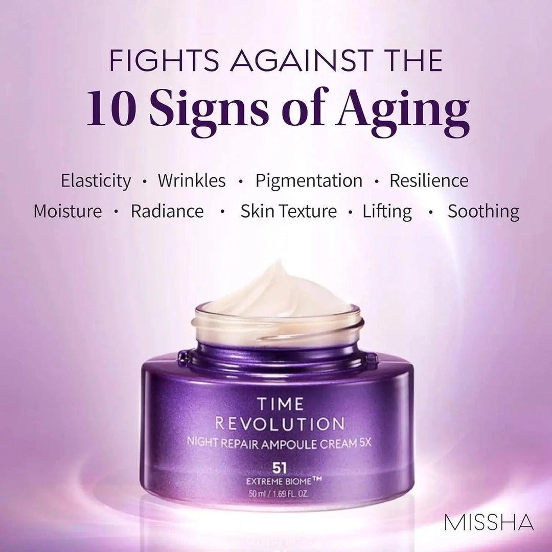 MISSHA Time Revolution Night Ampoule Cream 5X 50ml MISSHA