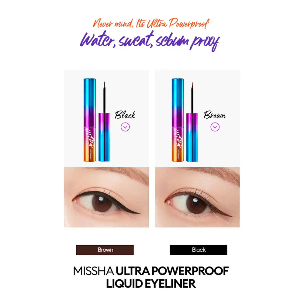 MISSHA Ultra Powerproof Liquid Eyeliner MISSHA