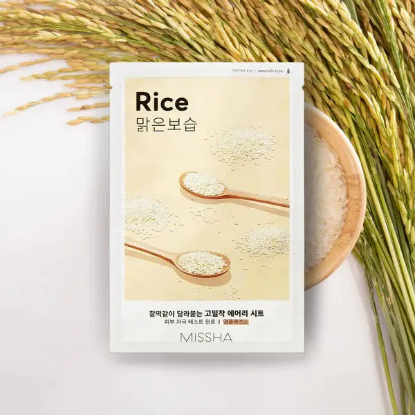 MISSHA Airy Fit Sheet Mask [Rice] MISSHA