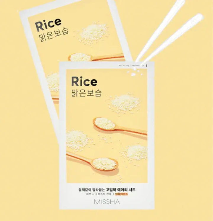 MISSHA Airy Fit Sheet Mask [Rice] MISSHA
