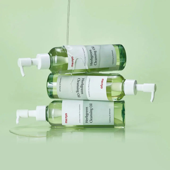 Manyo Herb Green Cleansing Oil manyo