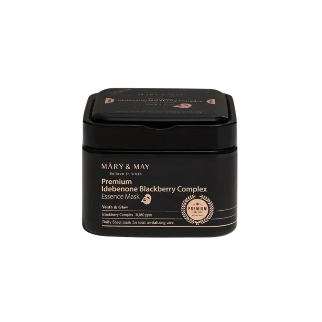 Mary&May Idebenone Blackberry Complex Essence Mask (20 Sheets) Mary&May
