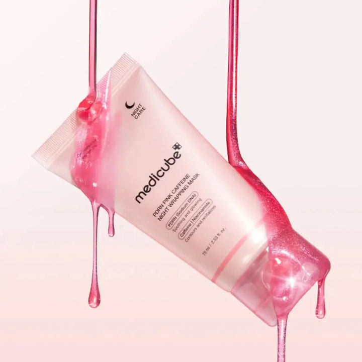Medicube PDRN Pink Caffeine Night Wrapping Mask 75ml Medicube