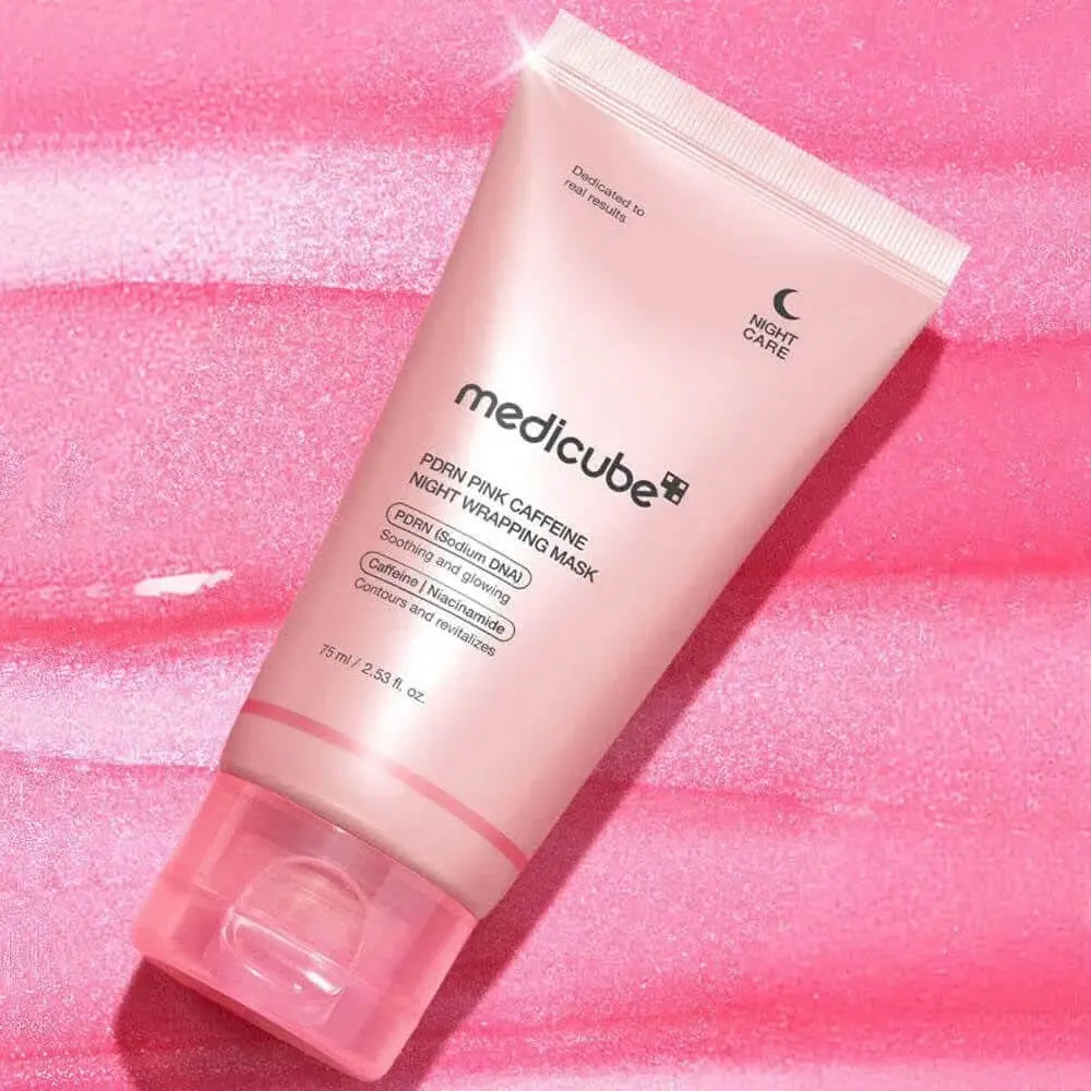 Medicube PDRN Pink Caffeine Night Wrapping Mask 75ml Medicube
