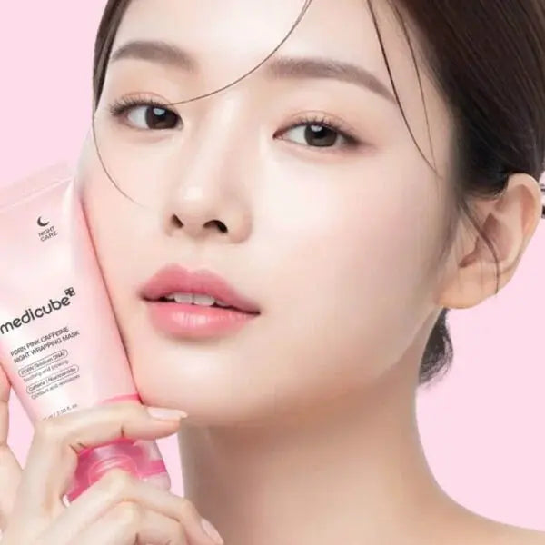 Medicube PDRN Pink Caffeine Night Wrapping Mask 75ml Medicube