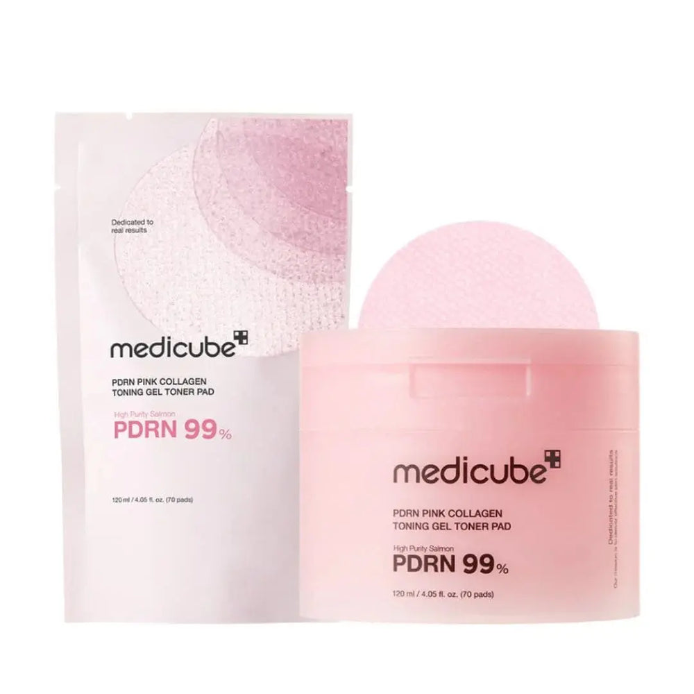 Medicube PDRN Pink Collagen Toning Gel Toner Pad Medicube