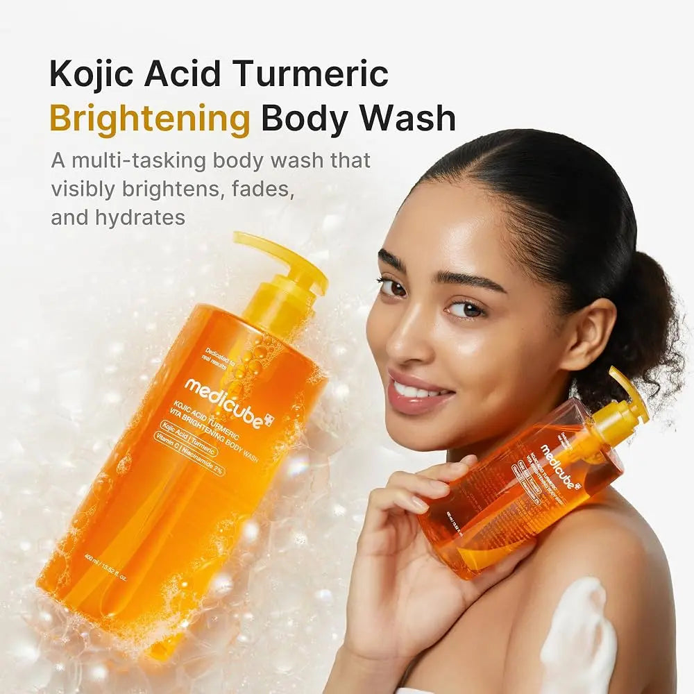 Medicube Kojic Acid Turmeric Brightening Body Wash Medicube