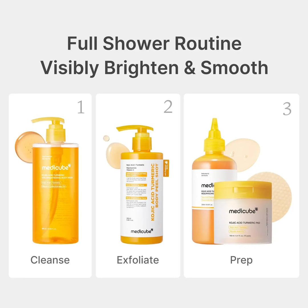 Medicube Kojic Acid Turmeric Brightening Body Wash Medicube