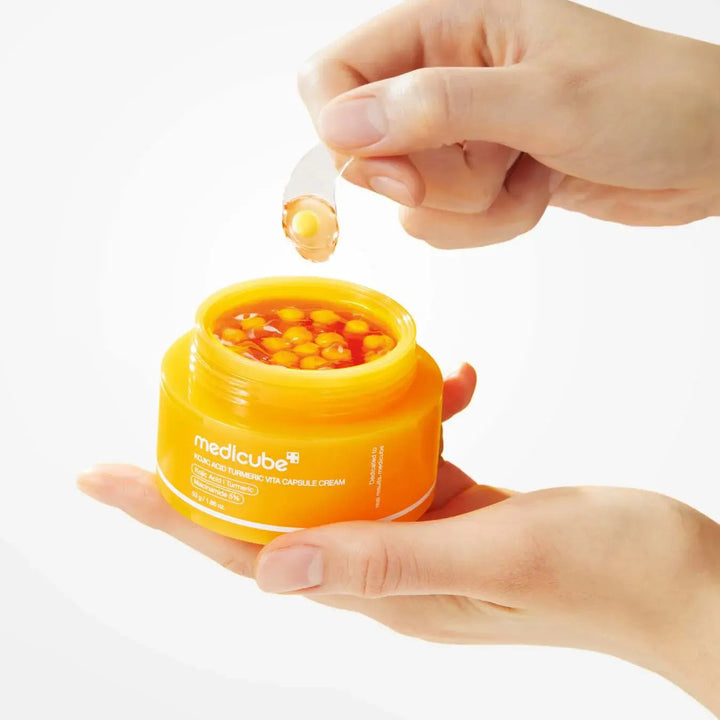 Medicube Kojic Acid Turmeric Vita Capsule Cream - Seouléa
