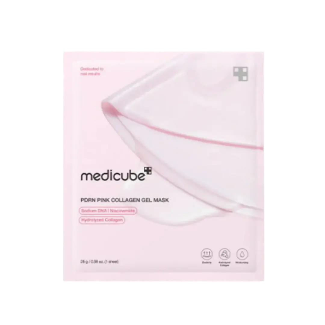 Medicube PDRN Pink Collagen Gel Mask 1 Sheet/4 sheets Medicube