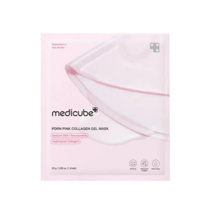 Medicube PDRN Pink Collagen Gel Mask 1 Sheet/4 sheets Medicube
