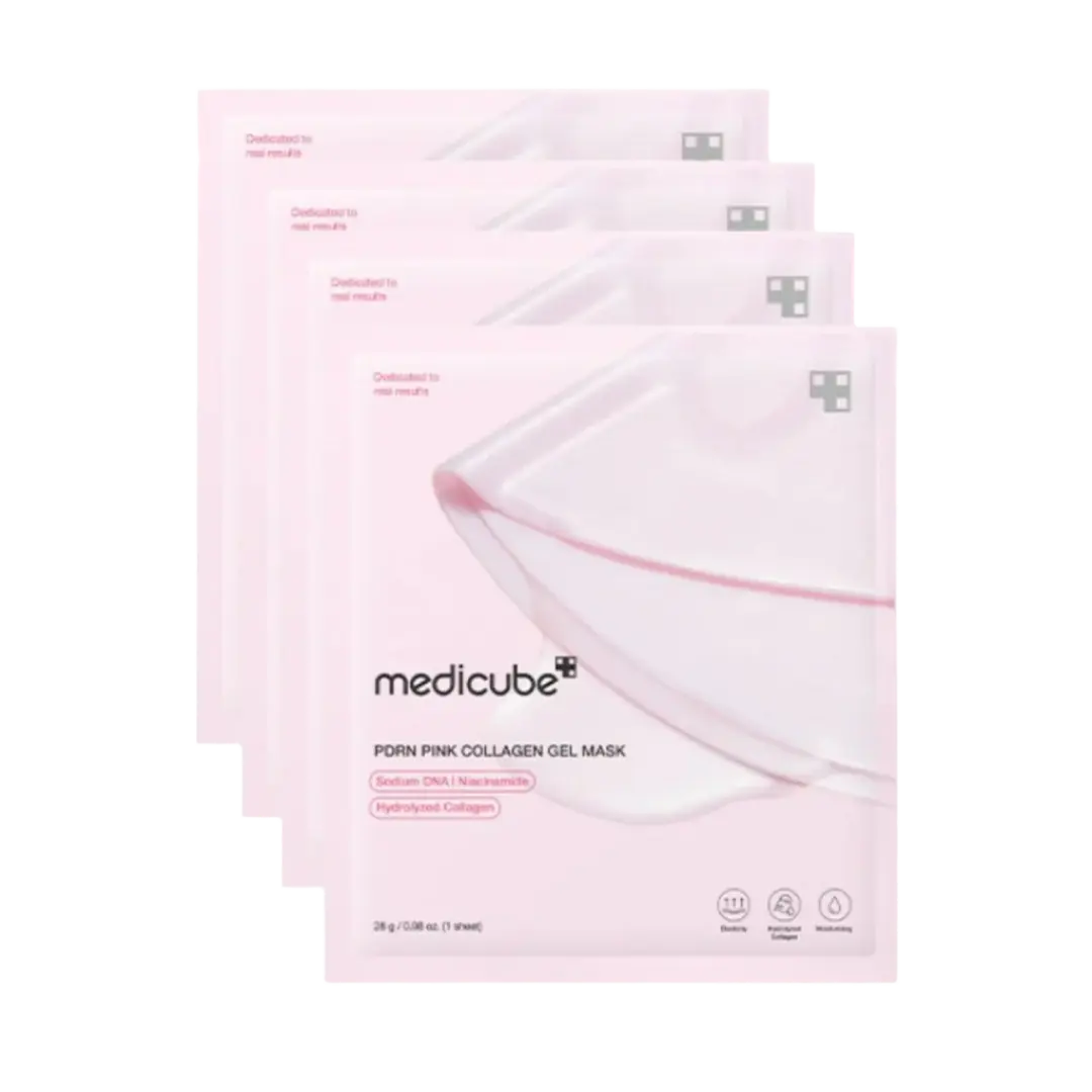 Medicube PDRN Pink Collagen Gel Mask 1 Sheet/4 sheets Medicube
