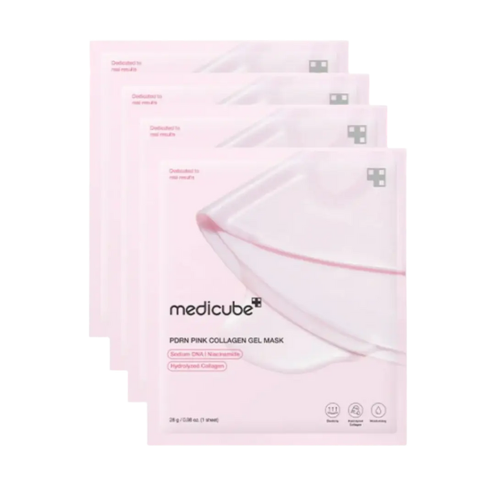 Medicube PDRN Pink Collagen Gel Mask 1 Sheet/4 sheets Medicube