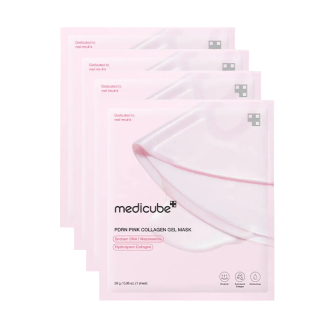 Medicube PDRN Pink Collagen Gel Mask 4 Sheets