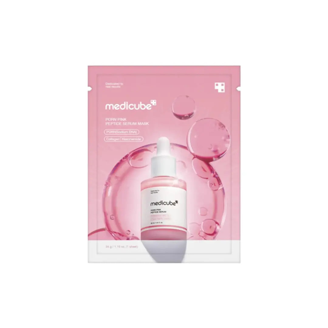 Medicube PDRN Pink Peptide Ampoule Mask Medicube