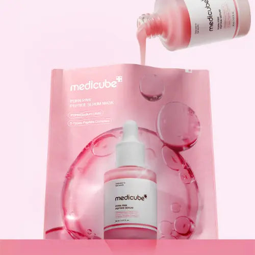 Medicube PDRN Pink Peptide Ampoule Mask Medicube