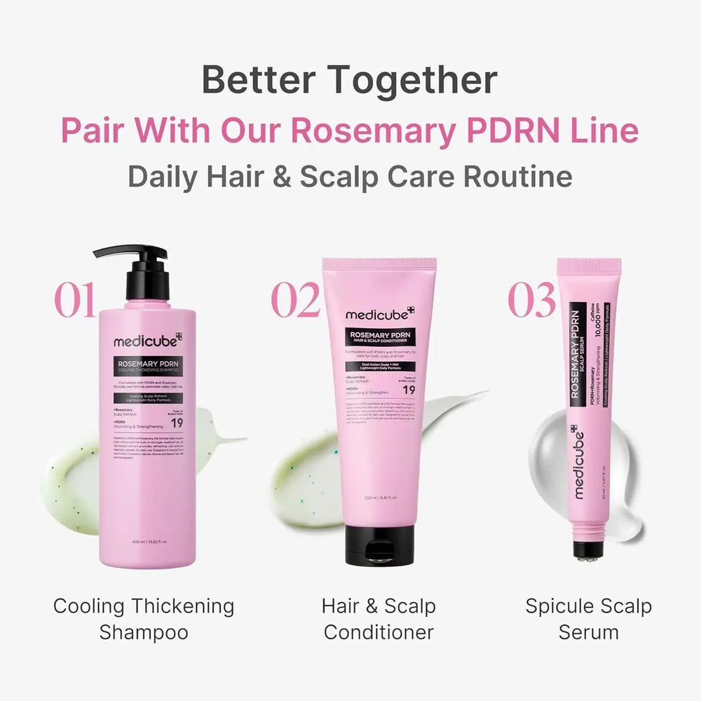 Medicube Rosemary PDRN Cooling Thickening Shampoo Medicube