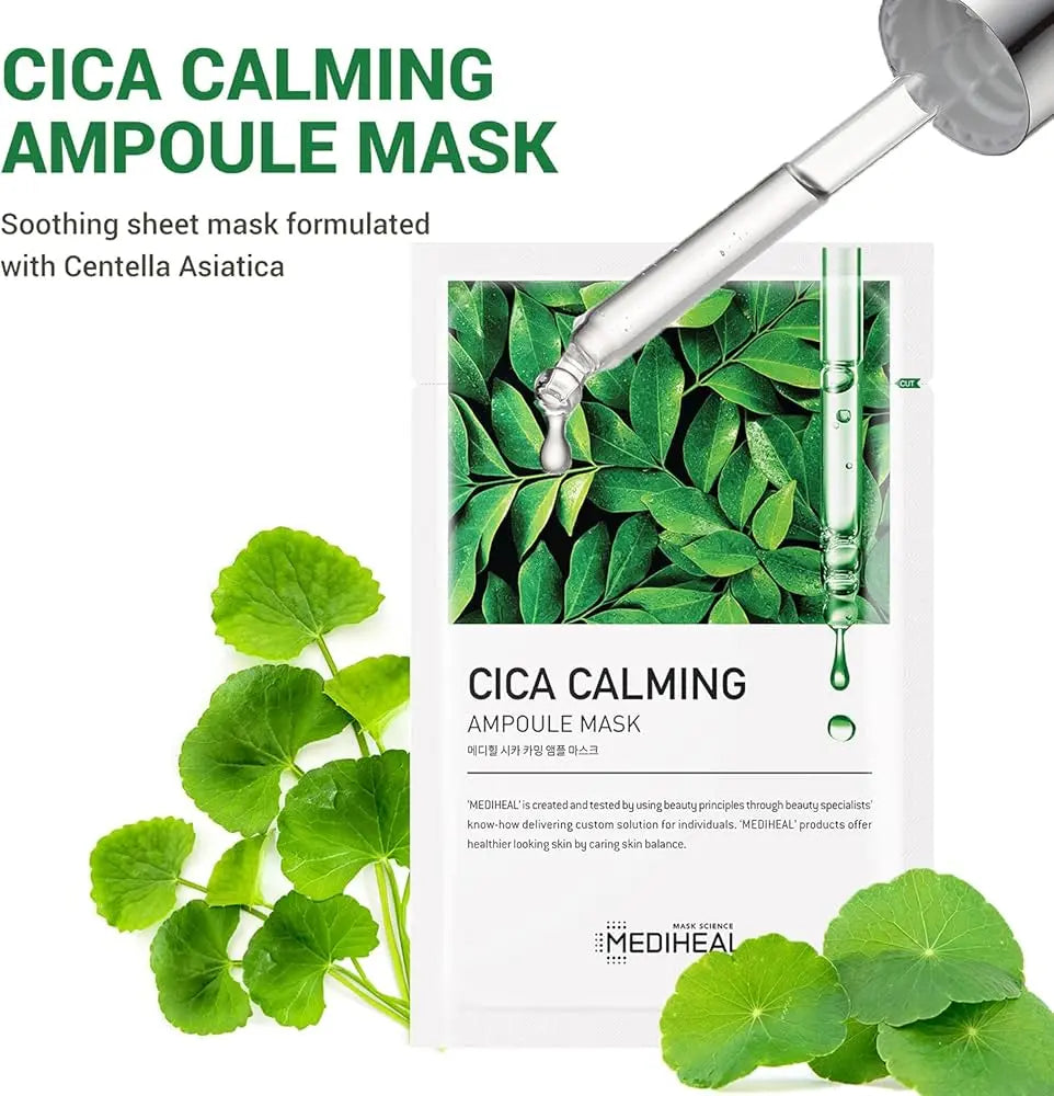 MEDIHEAL Cica Calming Ampoule Mask Mediheal