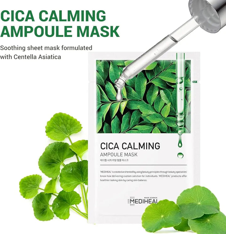 MEDIHEAL Cica Calming Ampoule Mask Mediheal