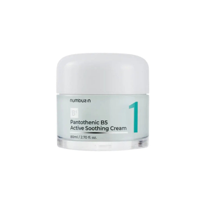 Numbuzin No.1 Pantothenic B5 Active Soothing Cream 80ml Numbuzin