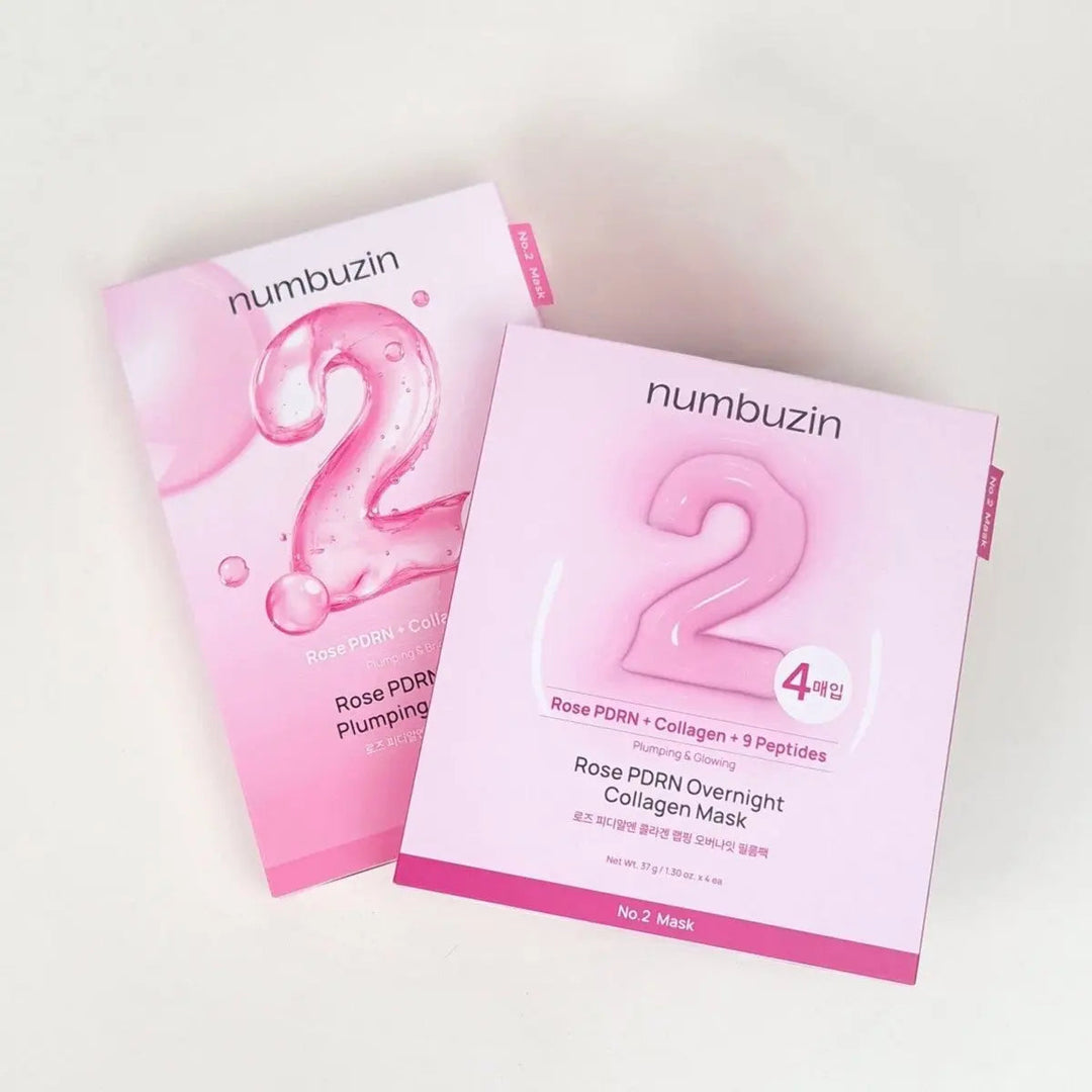 Numbuzin No.2 Rose PDRN Collagen Plumping Sheet Mask Numbuzin