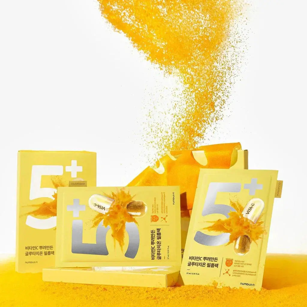 Numbuzin No.5 Glutathione Vitamin Concentrated Mask - Seouléa
