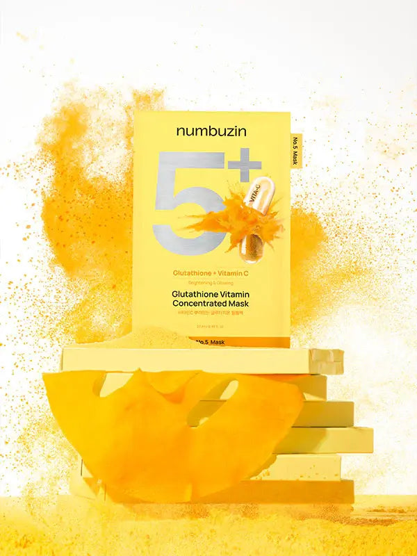 Numbuzin No.5 Glutathione Vitamin Concentrated Mask - Seouléa