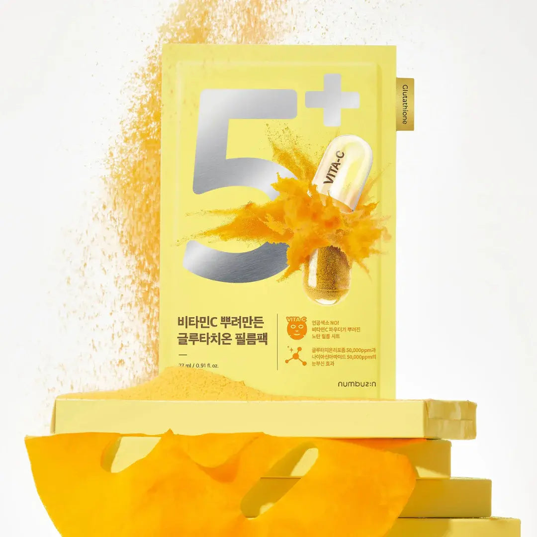 Numbuzin No.5 Glutathione Vitamin Concentrated Mask - Seouléa