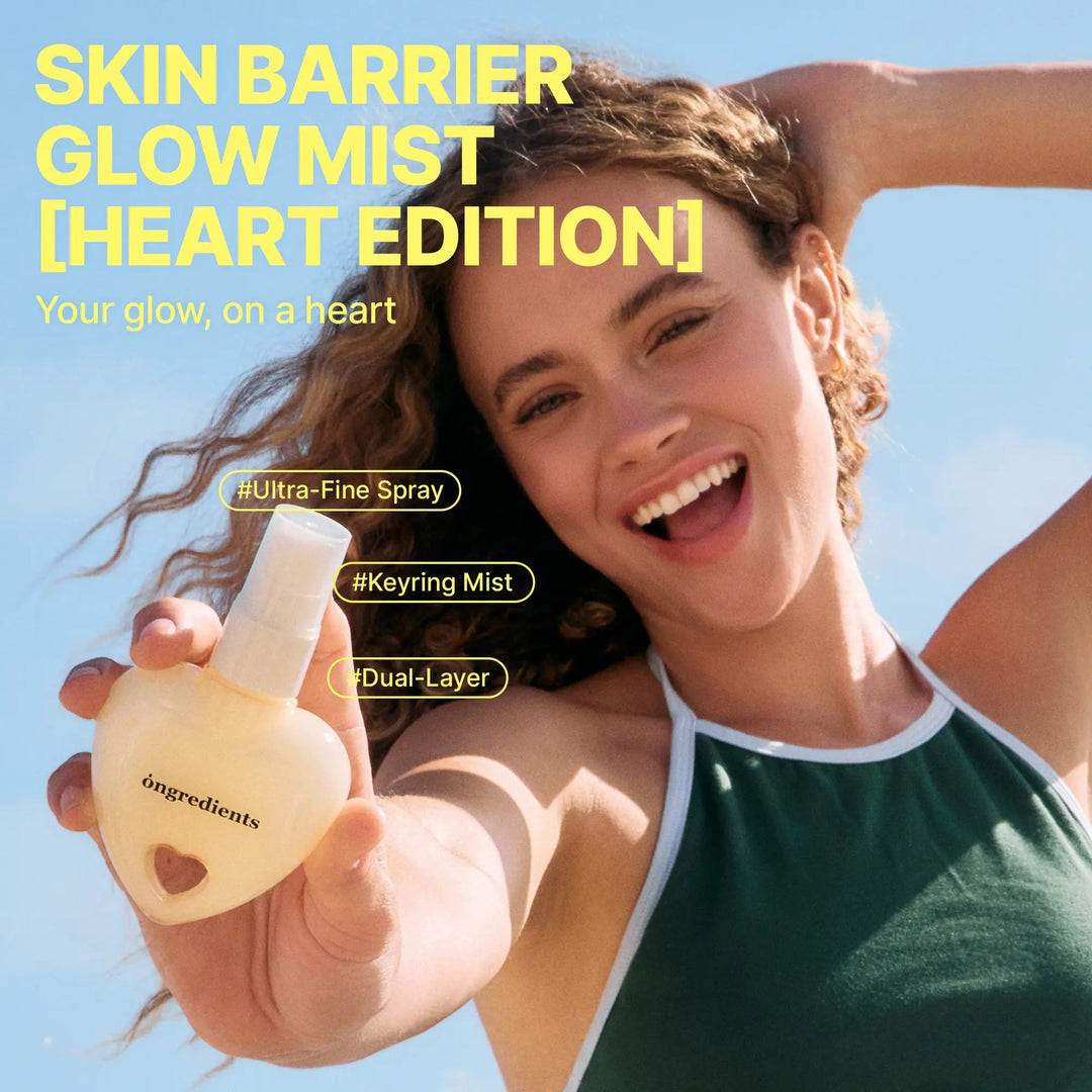 Ongredient Skin Barrier Glow Mist Heart Edition Ongredients