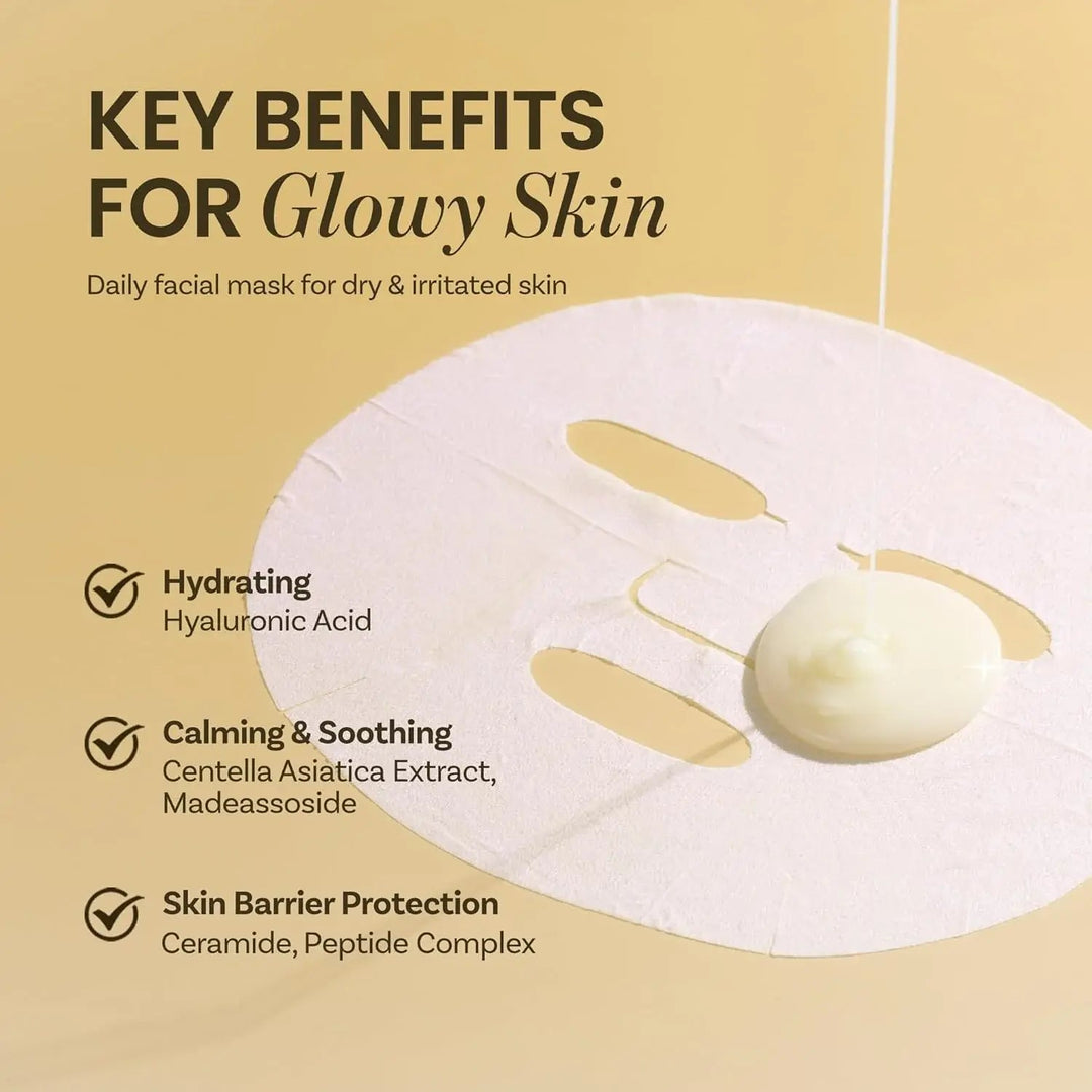 Ongredients Skin Barrier Calming Mask 1 sheet - Seouléa