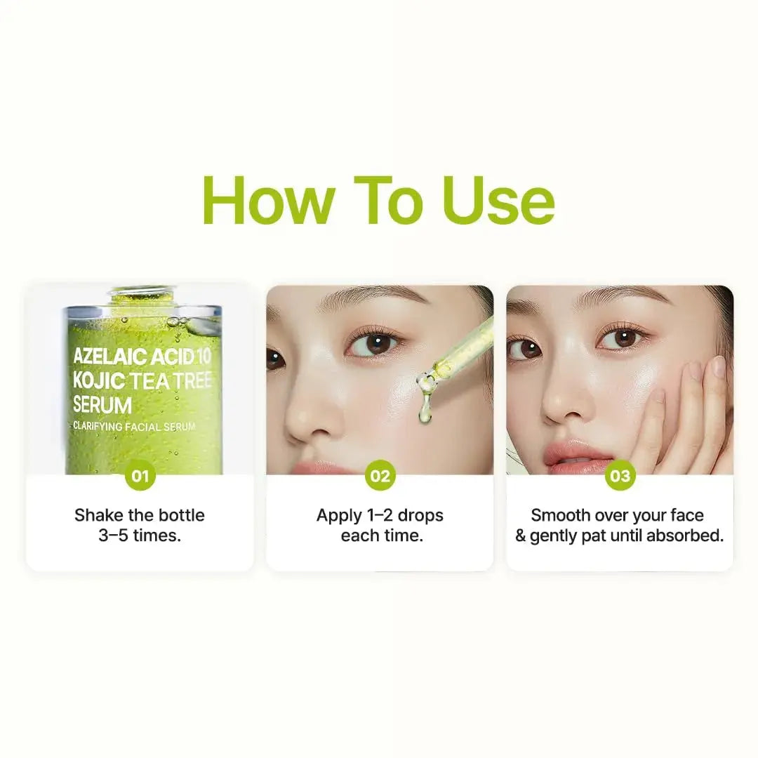 Purito SEOUL Azelaic Acid 10 Kojic Tea Tree Serum Purito