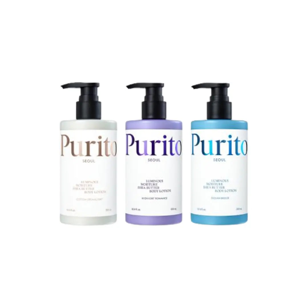 Purito SEOUL Luminous Moisture Shea Butter Body Lotion - 3 Types Purito