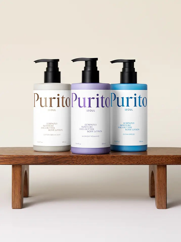 Purito SEOUL Luminous Moisture Shea Butter Body Lotion - 3 Types Purito