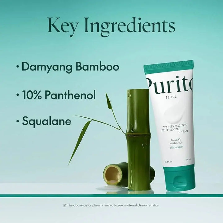 Purito Seoul Mighty Bamboo Panthenol Cream Purito
