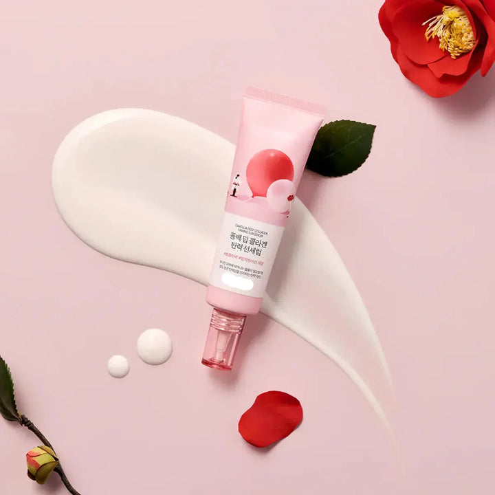 ROUND LAB Camellia Deep Collagen Firming Sun Serum Round Lab