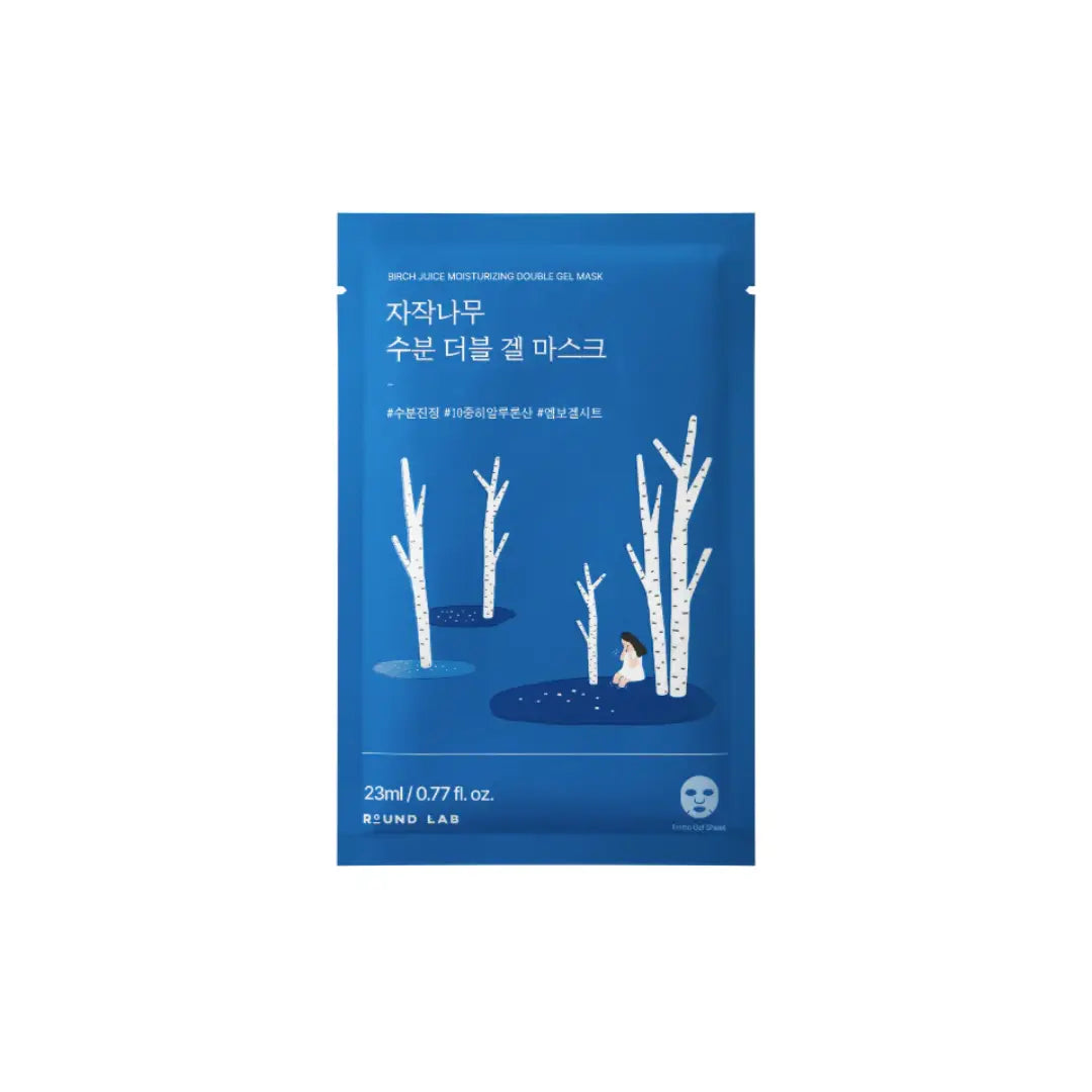 ROUND LAB Birch Juice Moisturizing Double Gel Mask Round Lab