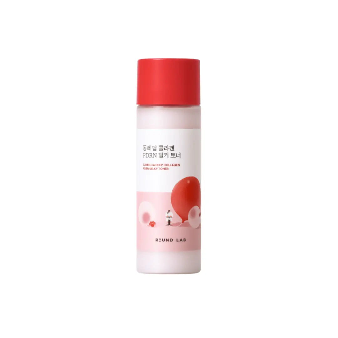 Round Lab Camellia Deep Collagen PDRN Milky Toner 150ml - Seouléa